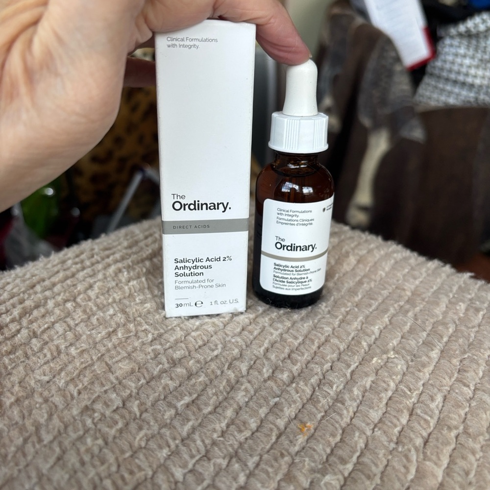 The Ordinary Salicylic Acid 2% Anhydrous Solution 30ml. New In Box.